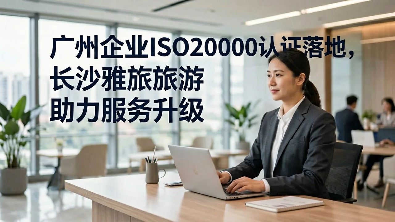 广州企业ISO20000认证落地,长沙雅旅旅游助力服务升级